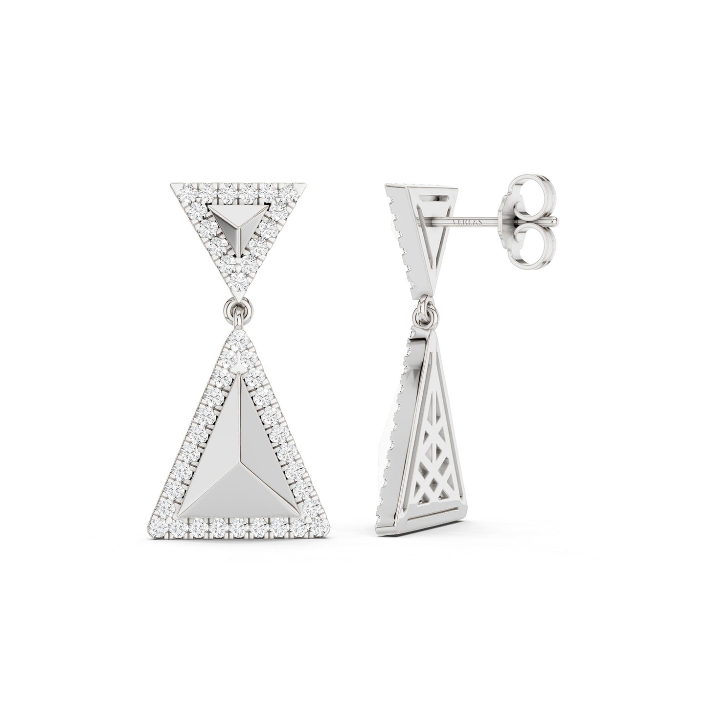 Pyramid Luxe Contour Earrings