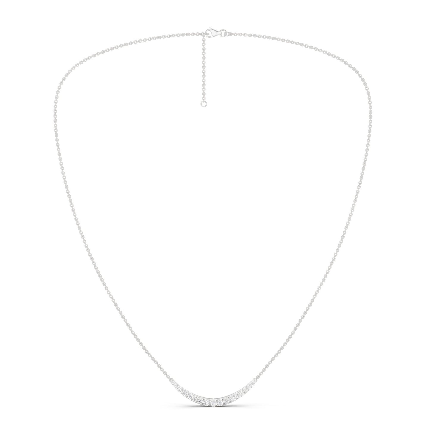 Graduated Diamond Pendant