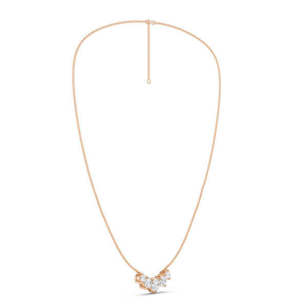 5-Stone Diamond Necklace