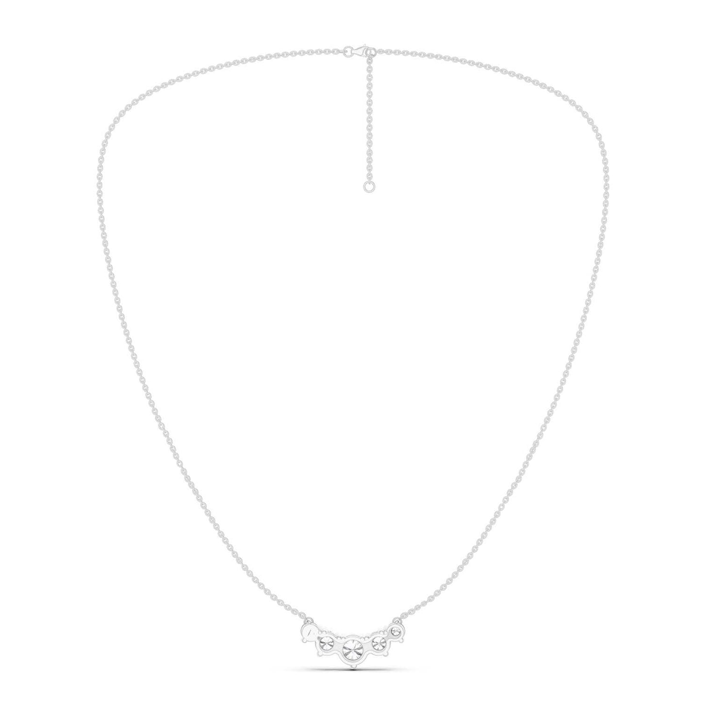 5-Stone Diamond Necklace