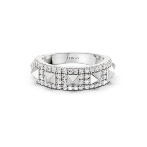 Pyramid Luxe Geometric Sleek Band