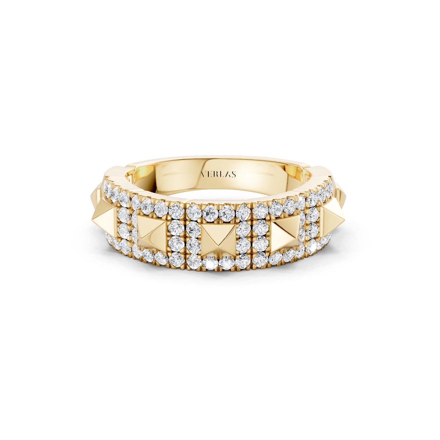 Pyramid Luxe Geometric Sleek Band