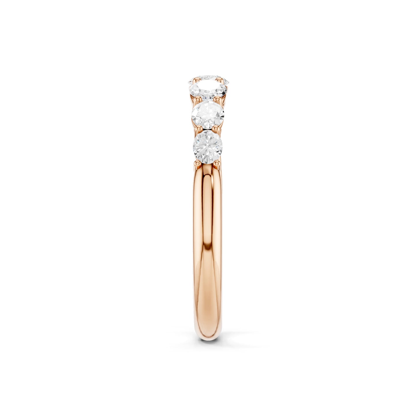 Oval Crescendo Open Ring