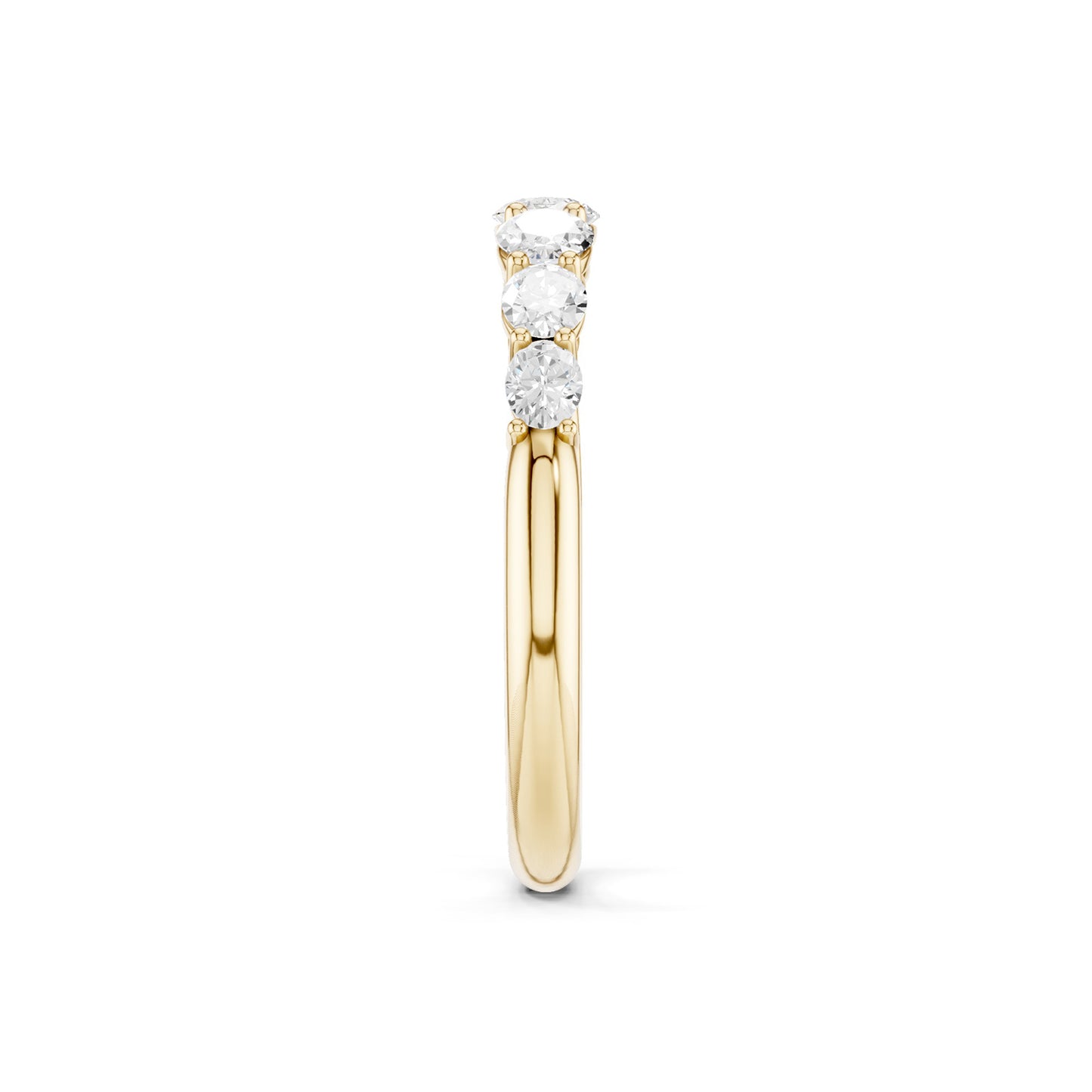 Oval Crescendo Open Ring