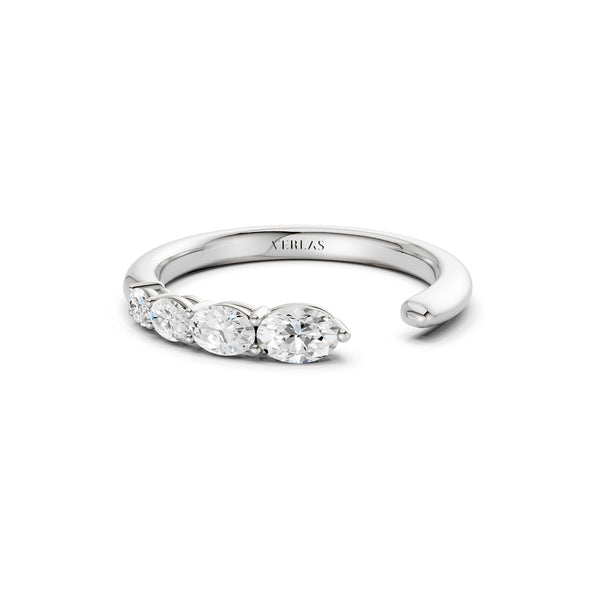 Oval Crescendo Open Ring