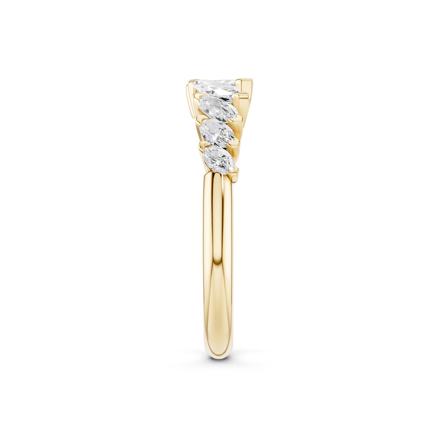 Marquise Crescendo Open Ring