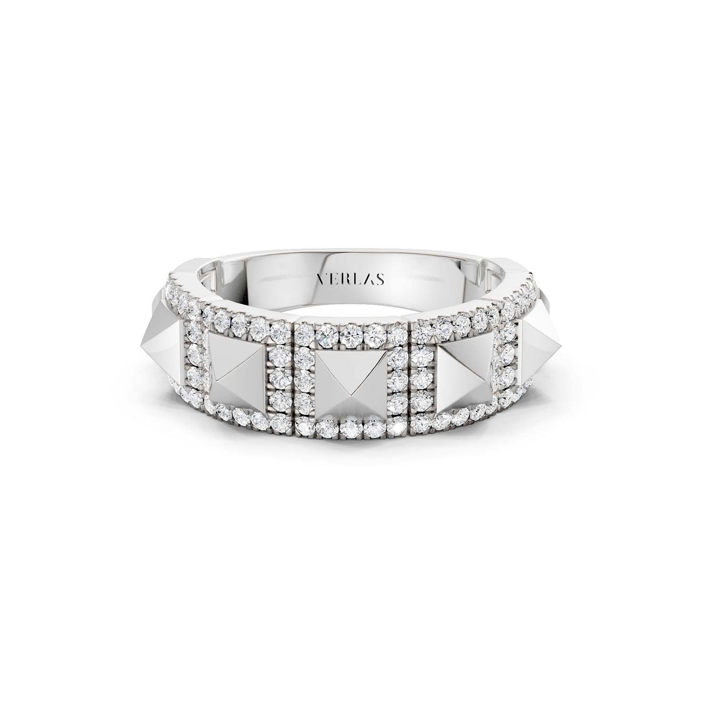 Pyramid Luxe Geometric Statement Band