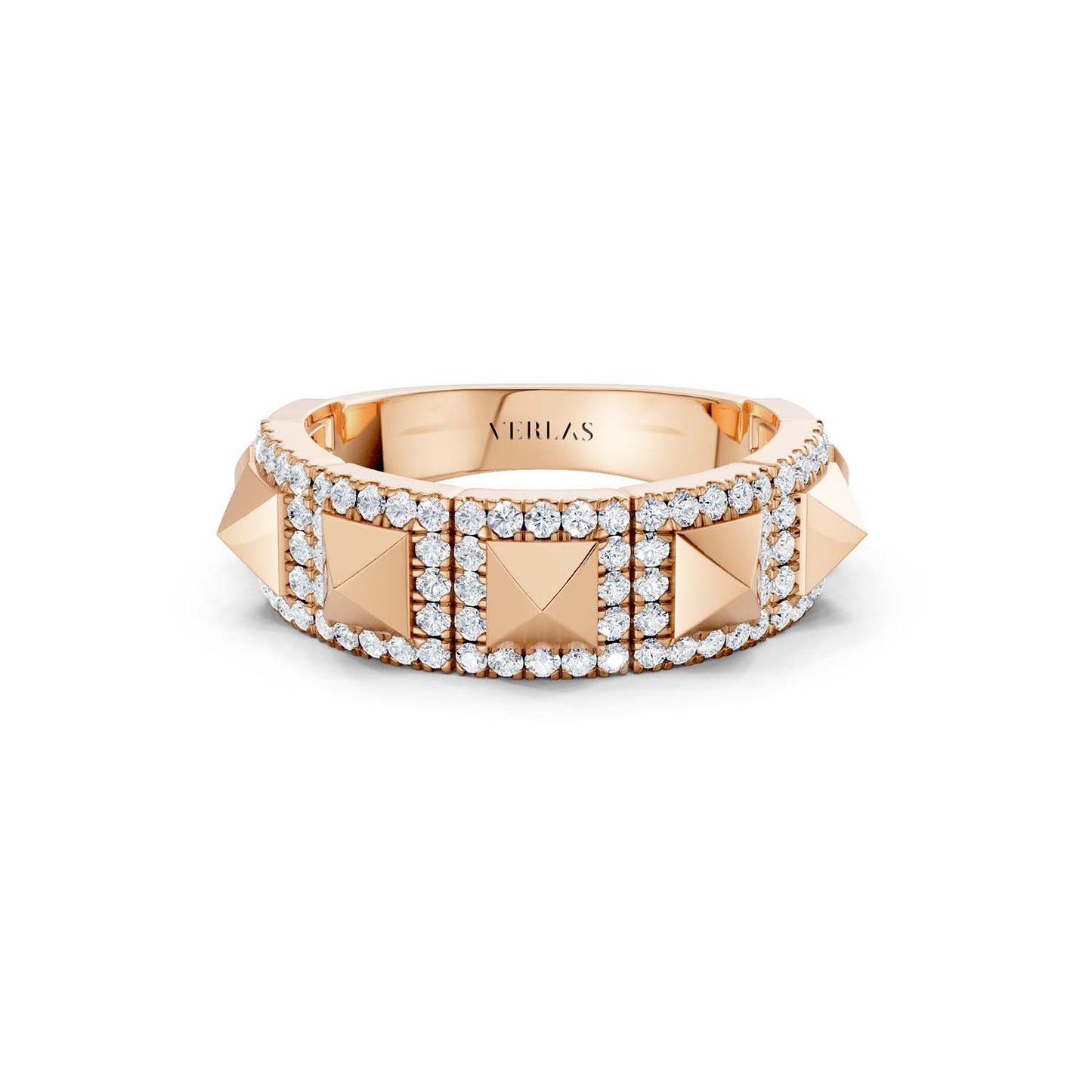 Pyramid Luxe Geometric Statement Band