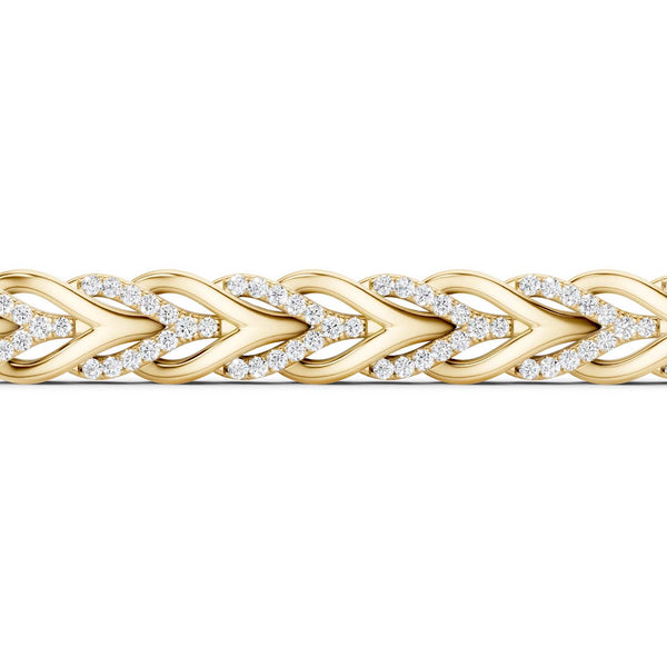 Woven Hearts Bracelet