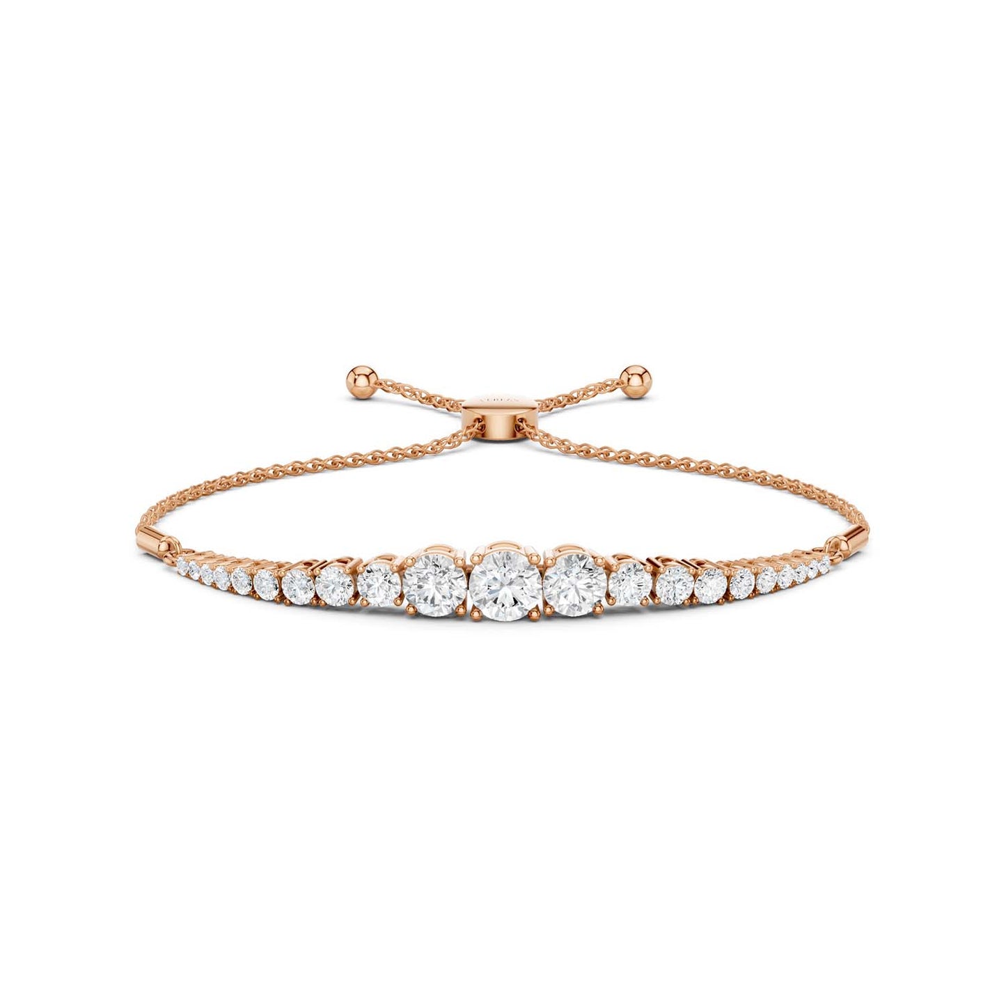 Graduated Round Bolo Bracelet