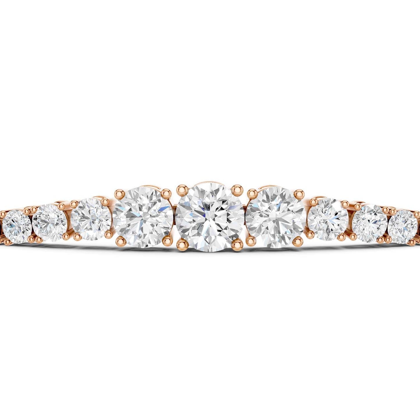 Graduated Round Bolo Bracelet