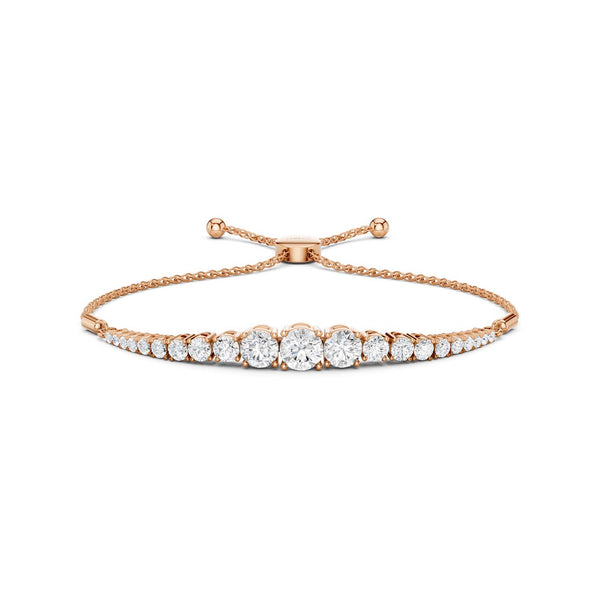 Graduated Round Bolo Bracelet