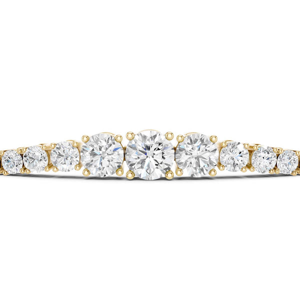 Graduated Round Bolo Bracelet