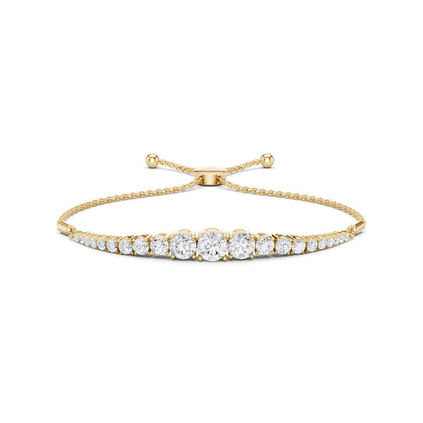 Graduated Round Bolo Bracelet