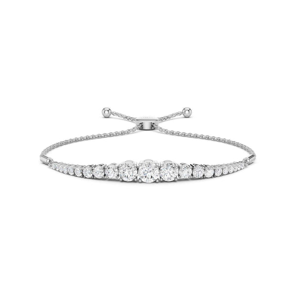 Graduated Round Bolo Bracelet