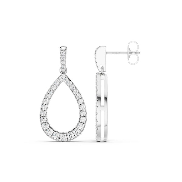 Silhouette Dewdrop Danglers