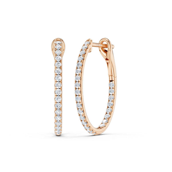 Forever Oval Hoops