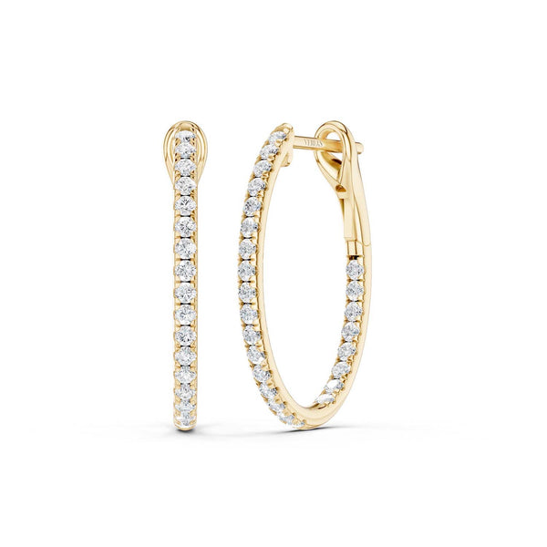 Forever Oval Hoops