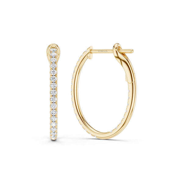 Forever Oval Hoops