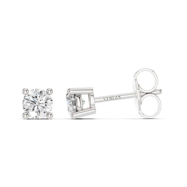 Round Solitaire Studs Small