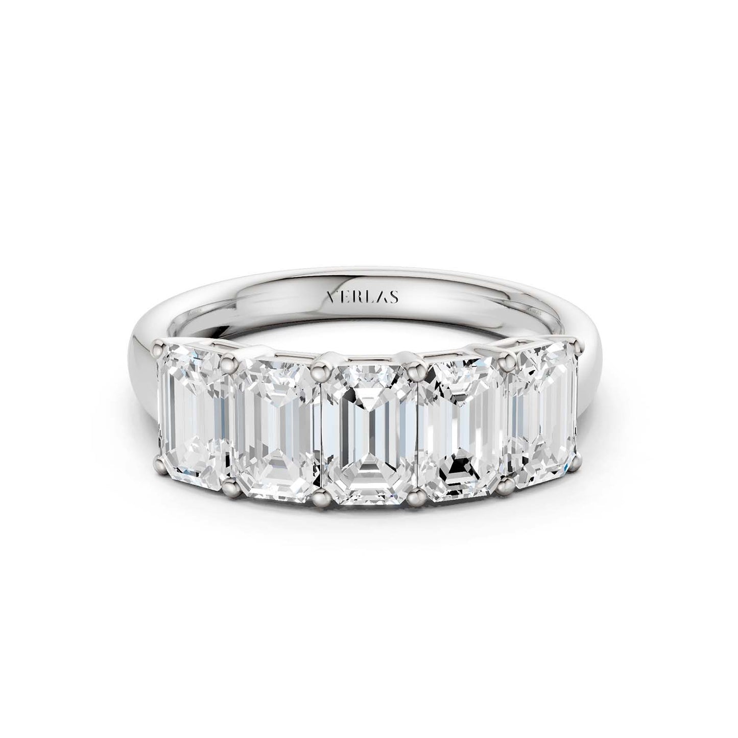 5-Stone Emerald Ring