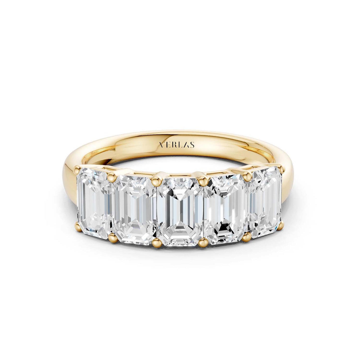 5-Stone Emerald Ring