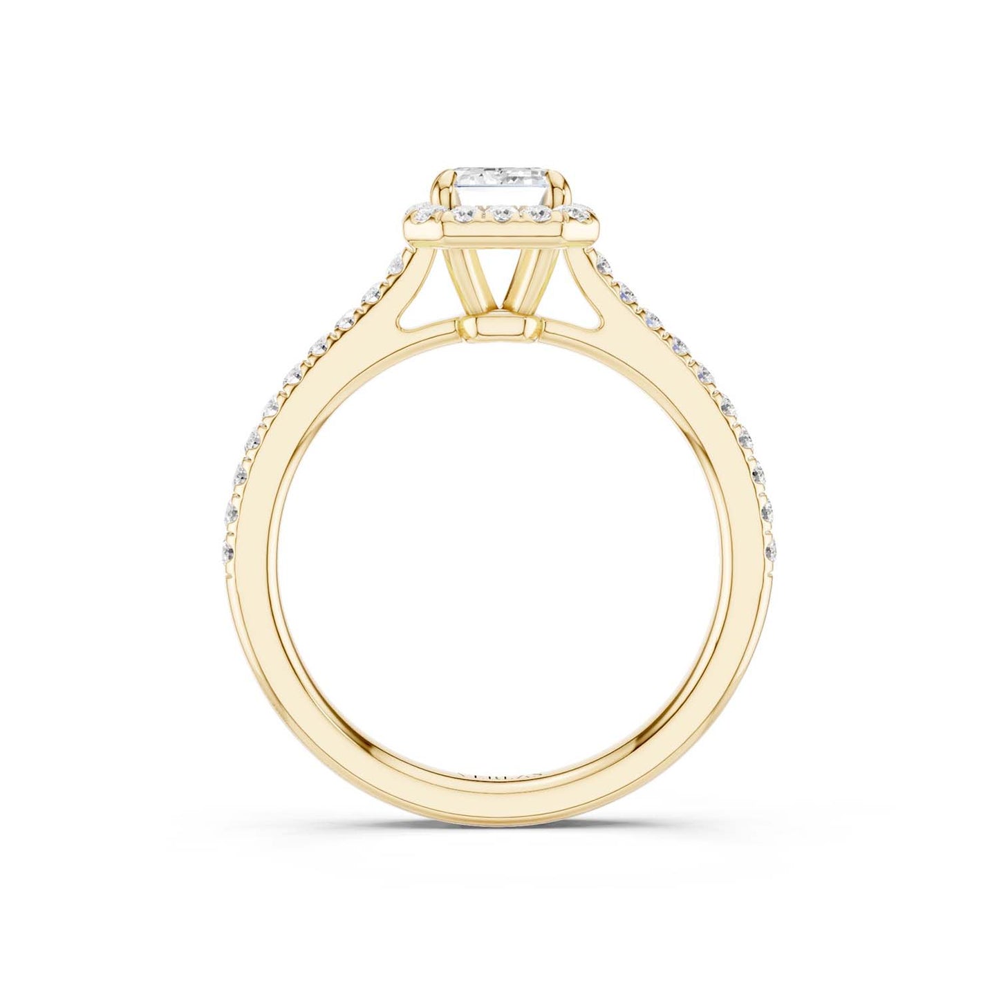 Emerald Signature Halo Ring