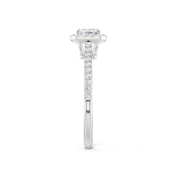 Princess Signature Halo Ring