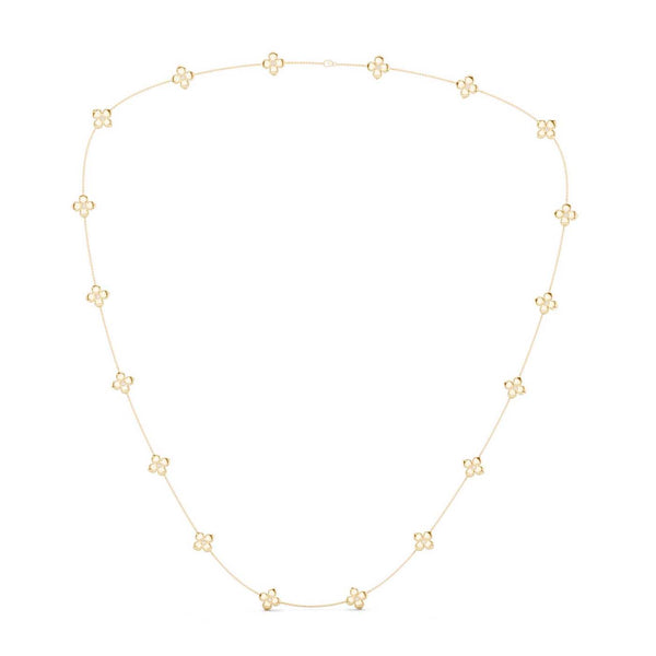 La Fleur Forever Diamond Stationed Necklace