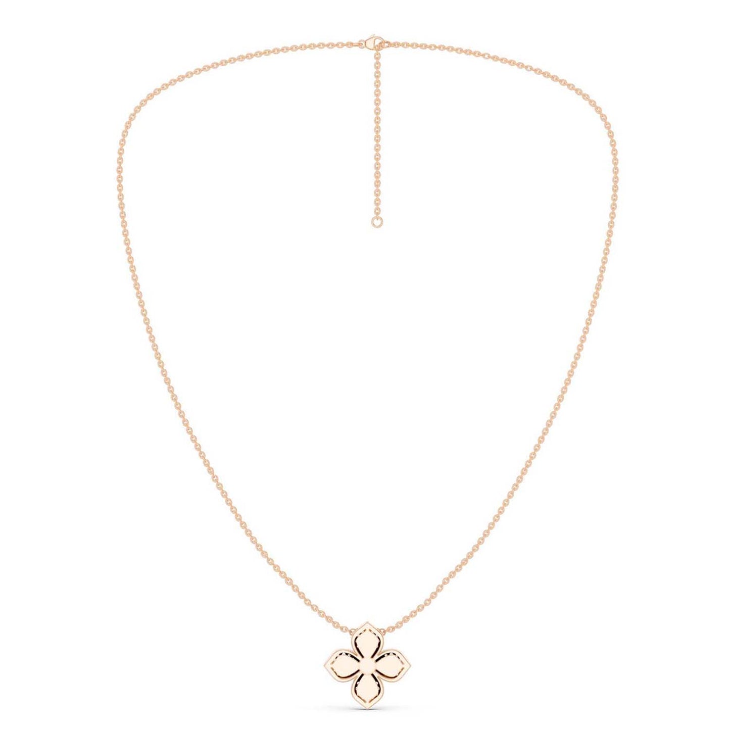 La Fleur Diamond Radiant Necklace