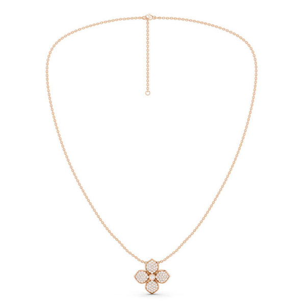 La Fleur Diamond Radiant Necklace