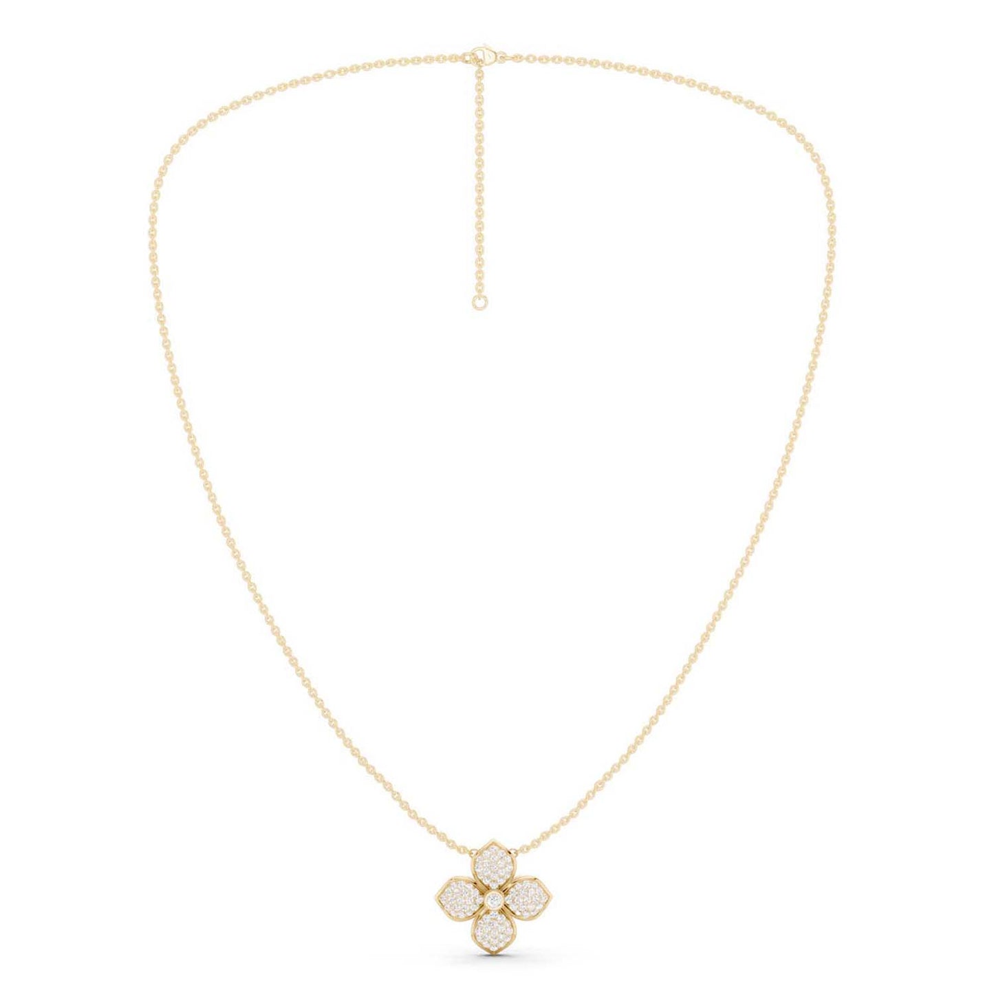 La Fleur Diamond Radiant Necklace