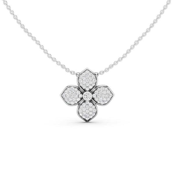 La Fleur Diamond Radiant Necklace