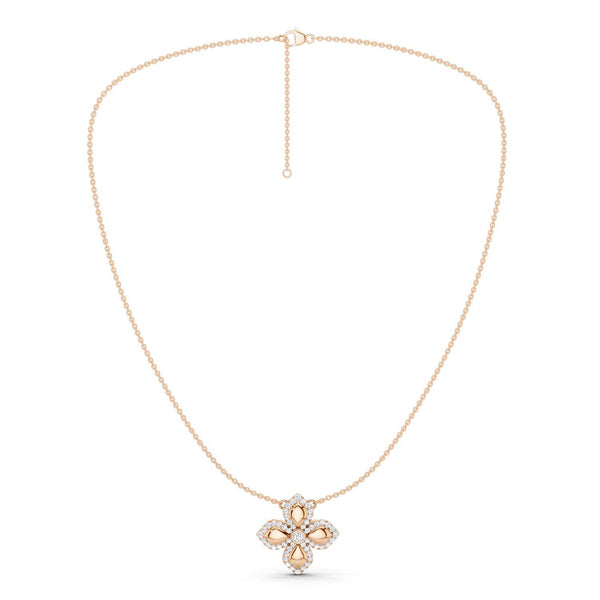 La Fleur Diamond Contour Necklace