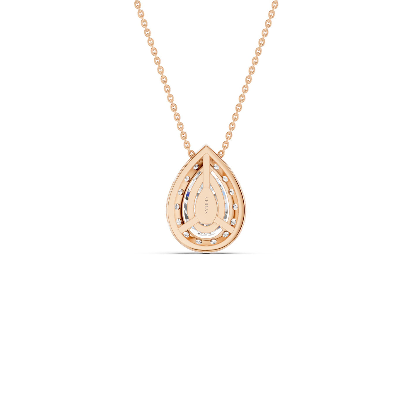 Dewdrop Halo Necklace
