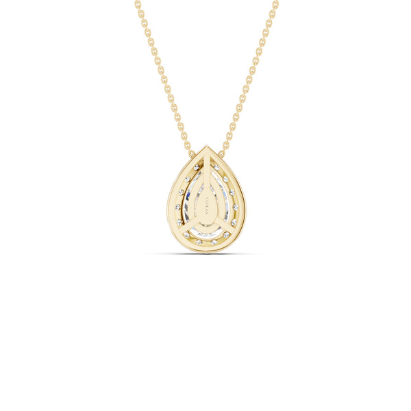 Dewdrop Halo Necklace