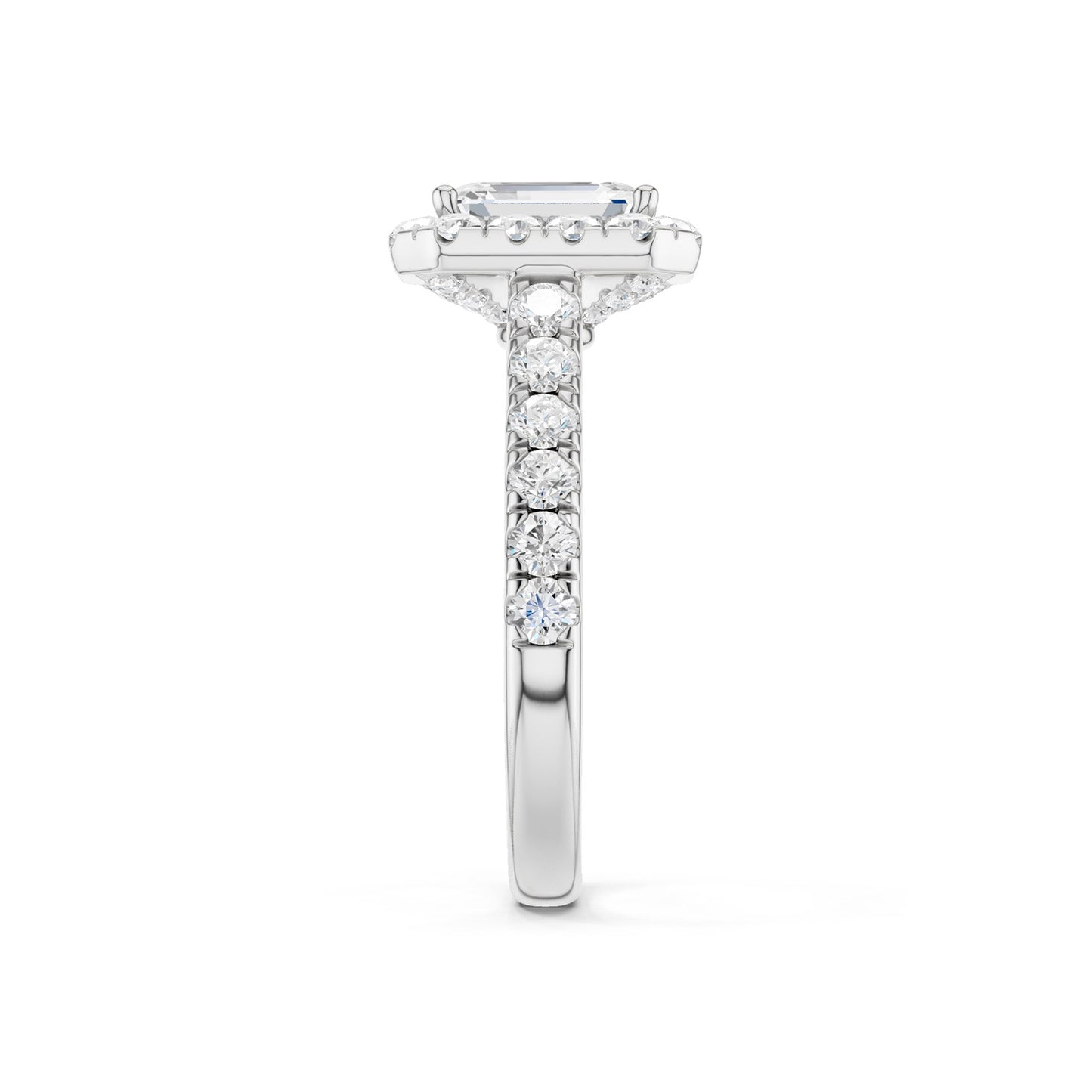 Signature Emerald Halo Ring