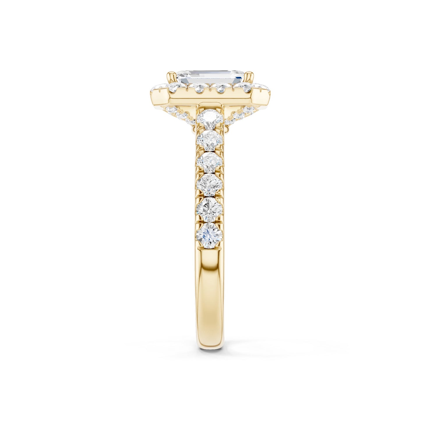 Signature Emerald Halo Ring