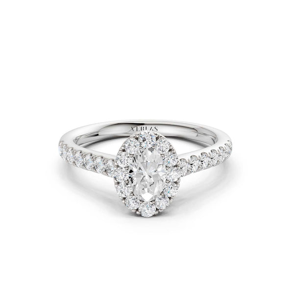 Signature Iconic Ellipse Halo Ring