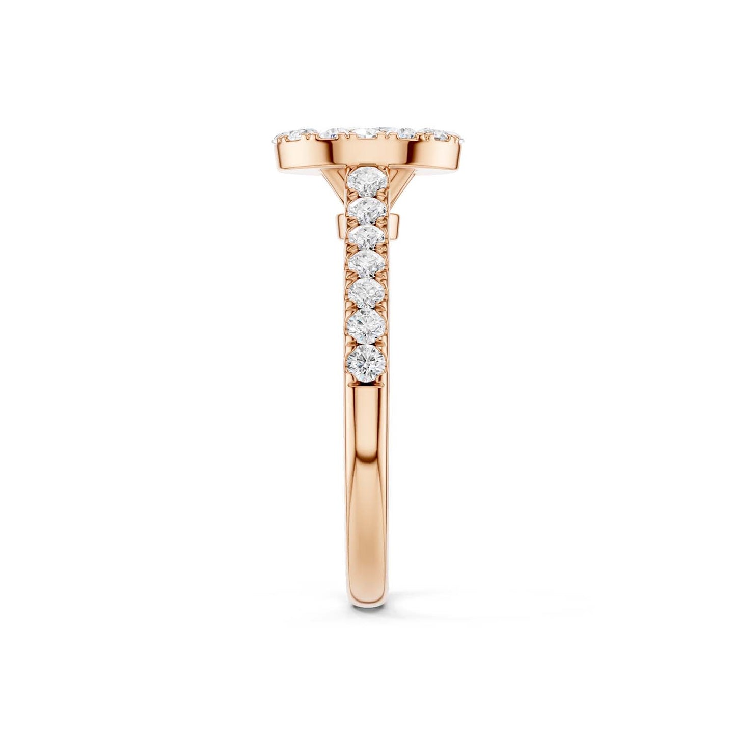 Signature Iconic Ellipse Halo Ring