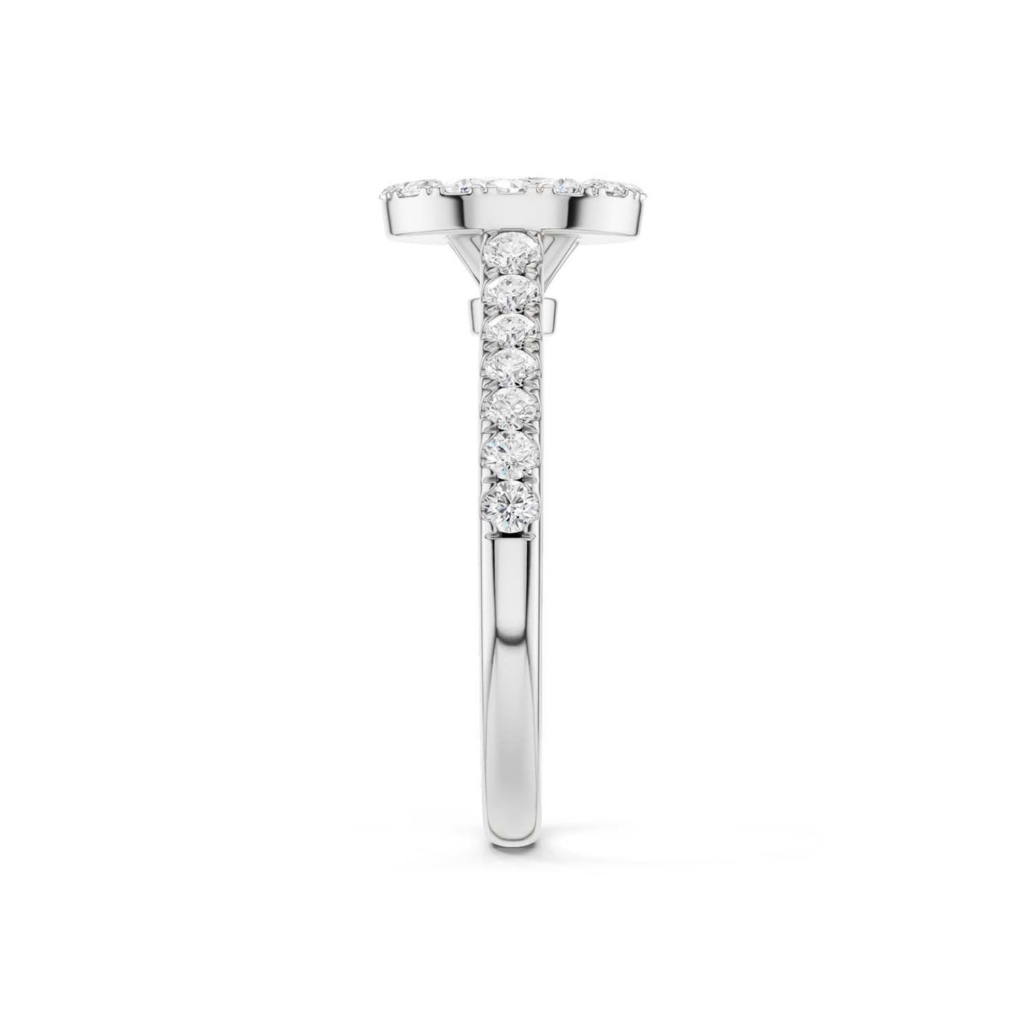 Signature Iconic Ellipse Halo Ring