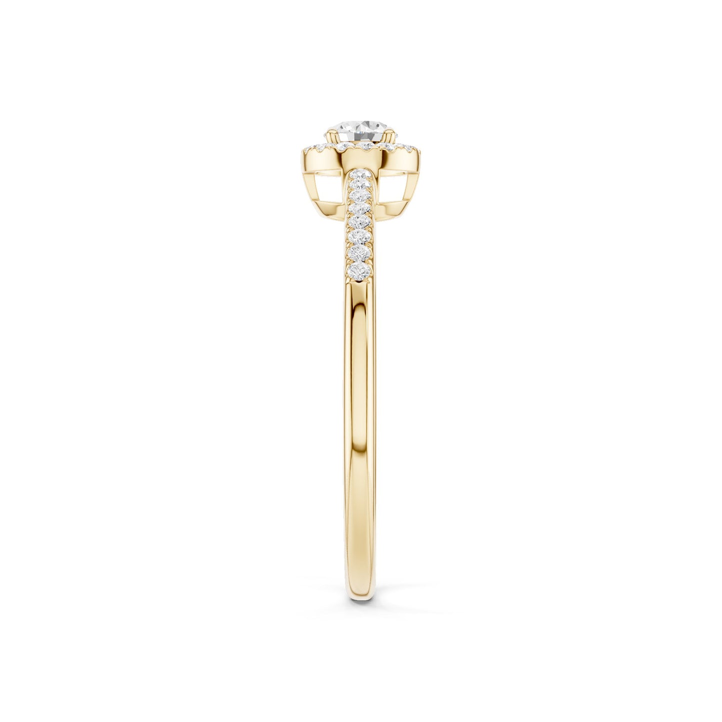 My Signature Round Halo Ring