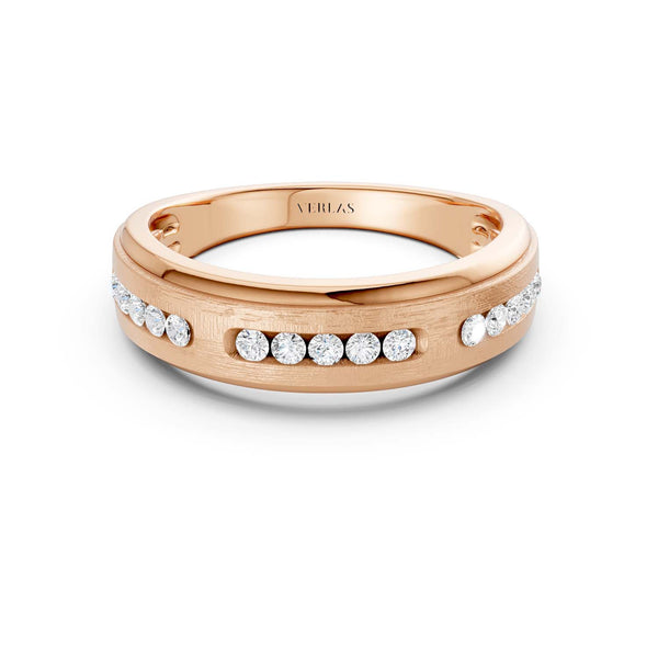 6mm 3-Trail Round Diamonds Nick-Set Band