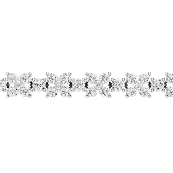 Alyssa Floral Tennis Bracelet