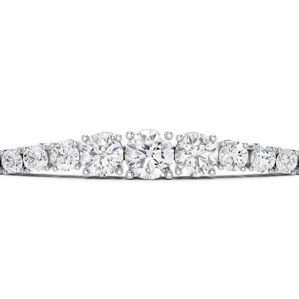Graduated Round Bolo Bracelet