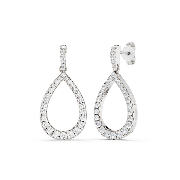 Silhouette Dewdrop Danglers