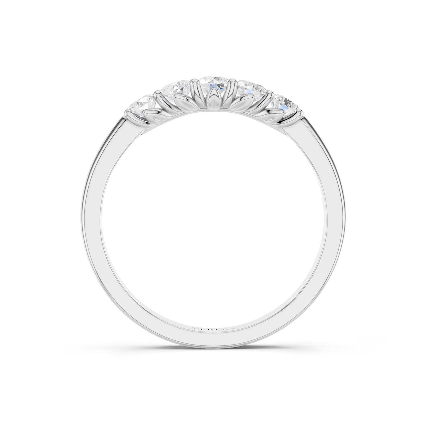 5-Stone Round Vows