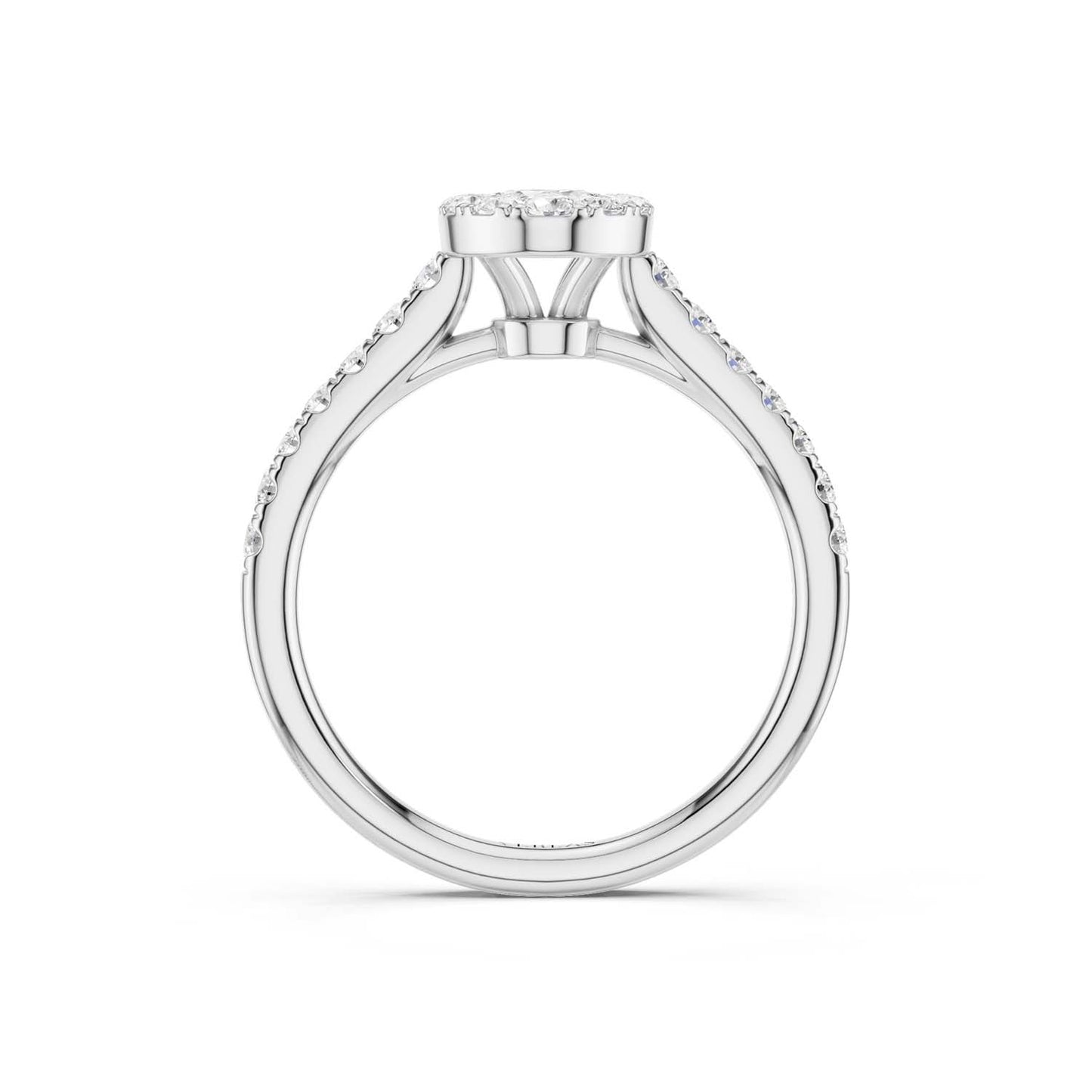 Signature Iconic Ellipse Halo Ring