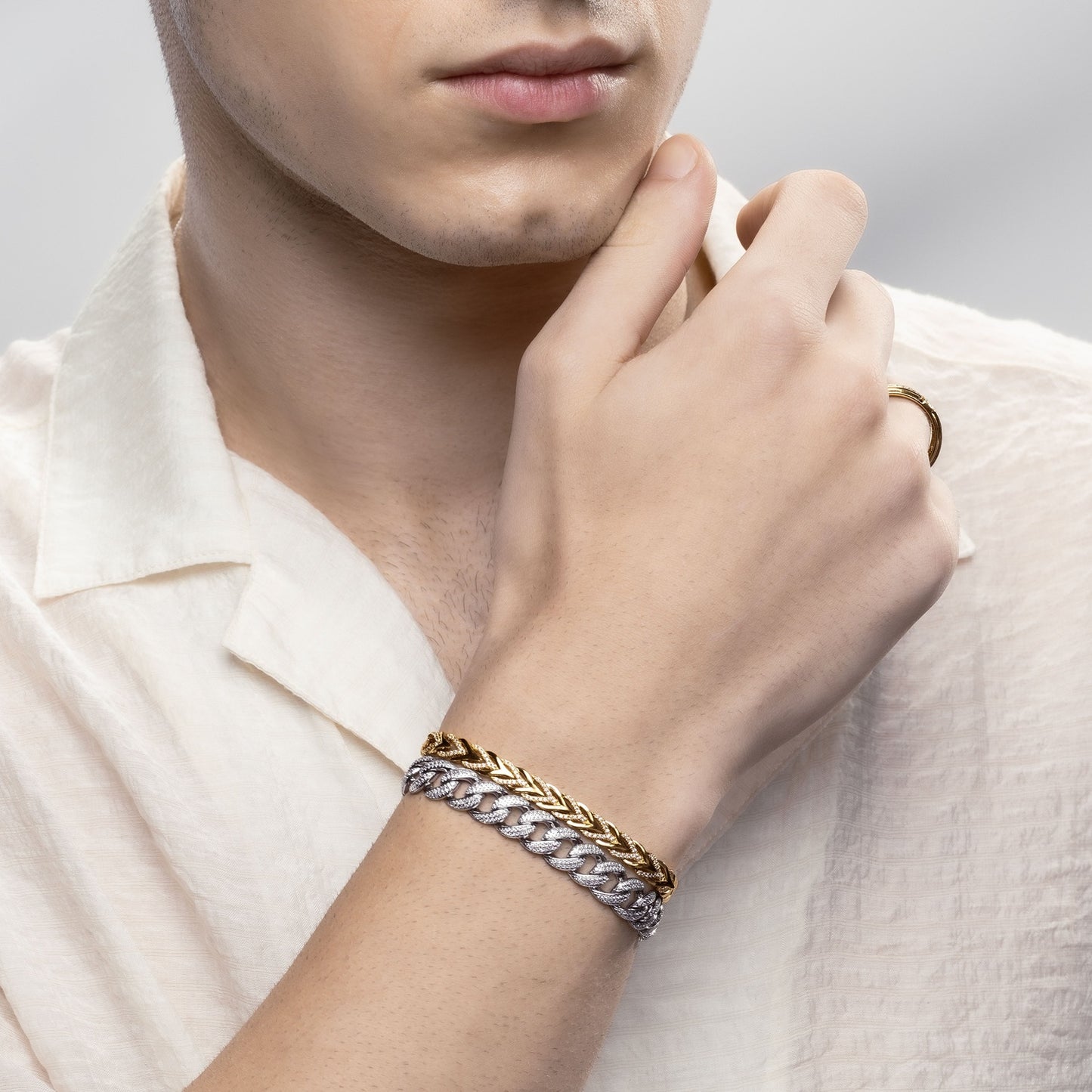 Woven Hearts Bracelet