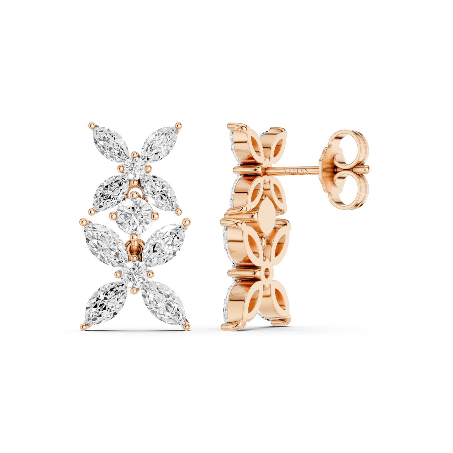 Alyssa Marquise Drop Earrings